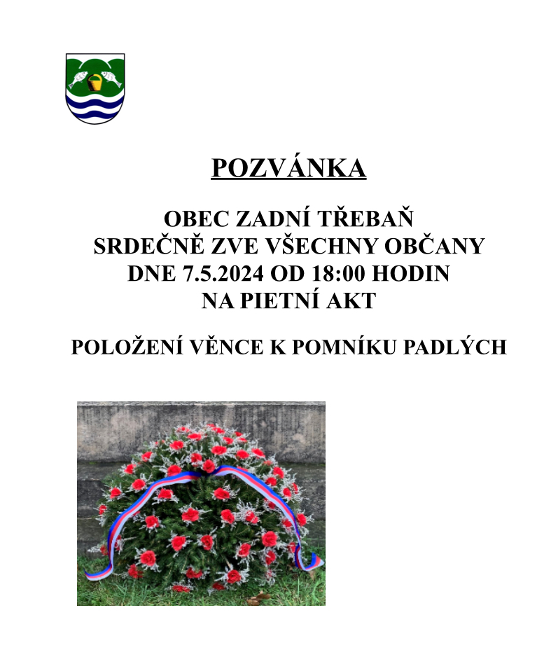 Pokládání věnce